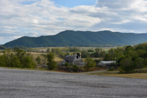 View from an opioid rehab in Galax, VA.