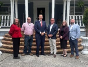 Commissioner Daryl Washington visiting Sobrius Holistic Recovery Center at Galax